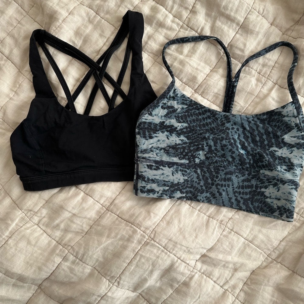 Lululemon bundle two sports bras